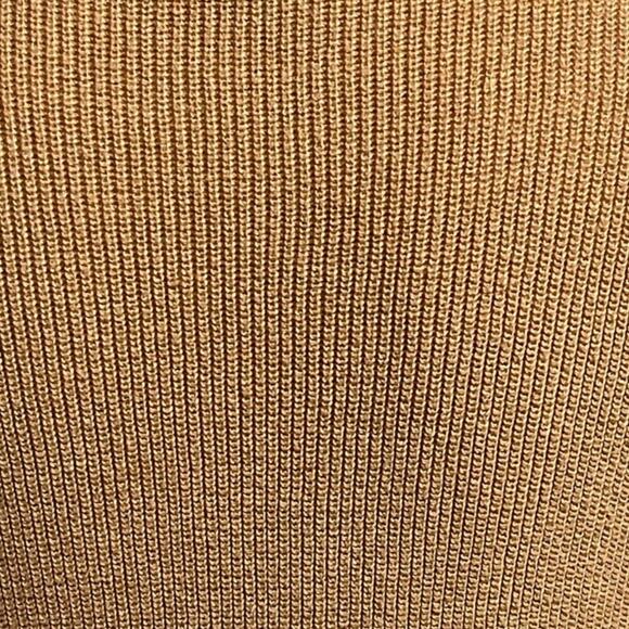 American Eagle Henley Sweater Medium Orange Varsity Stripes Relaxed Fit Pullover - Picture 5 of 11